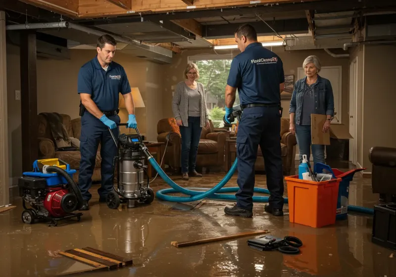 Basement Water Extraction and Removal Techniques process in Lincoln Park, MI